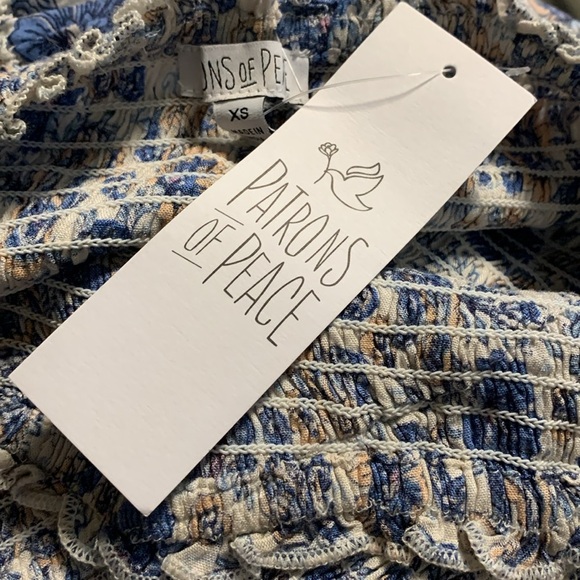 NWT Patrons Of Peace Smocked Jumpsuit - Picture 5 of 6